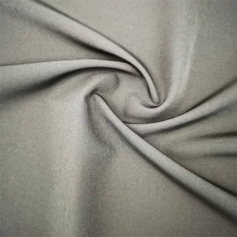 Gray-green Quick Dry Moisture Wicking Polyester Fabric