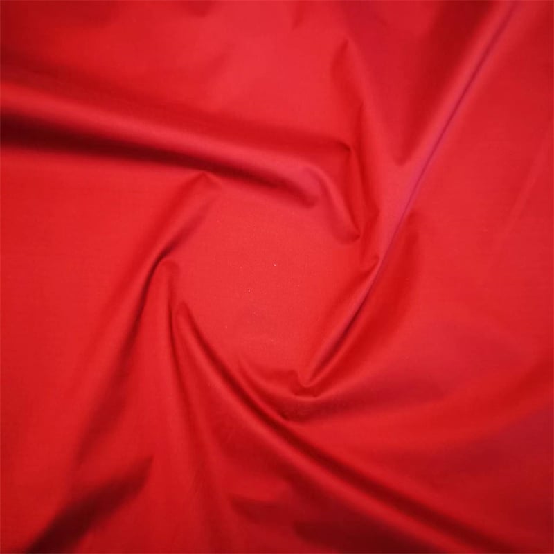 Red Lightweight Polyester Fabric